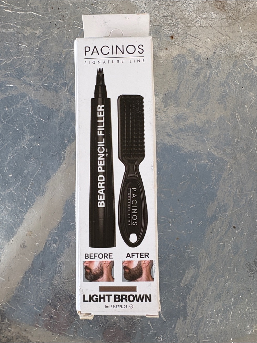 Pacinos Beard Pencil Filler in Light Brown